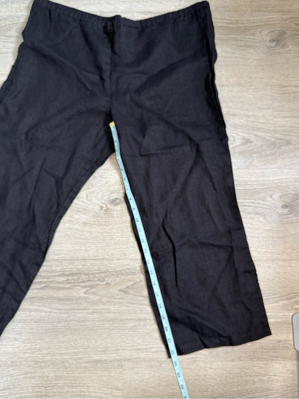 Eileen Fisher Irish Linen Pants - Lightweight - Picture 7 of 8
